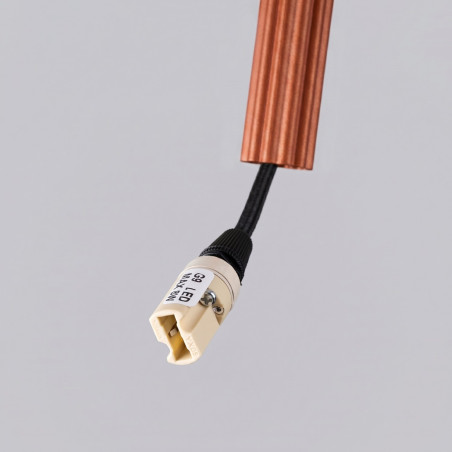 NOWOŚĆ Lampa wisząca ARCHE 1 ochra czerwonaSL.2039 Sollux