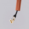 NOWOŚĆ Lampa wisząca ARCHE 1 ochra czerwonaSL.2039 Sollux