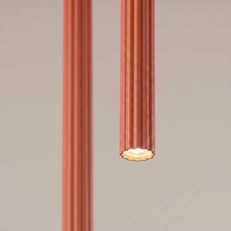 NOWOŚĆ Lampa wisząca ARCHE 2P ochra czerwonaSL.2040 Sollux