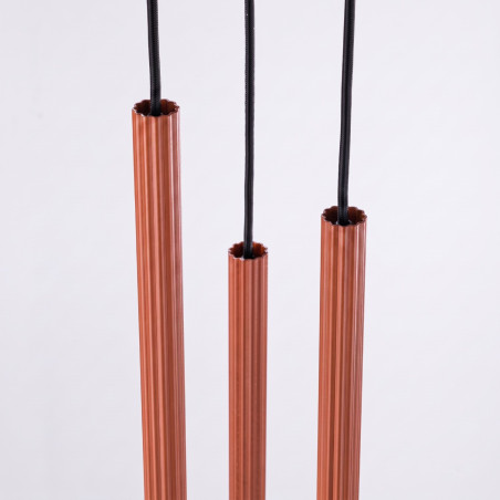 NOWOŚĆ Lampa wisząca ARCHE 3P ochra czerwonaSL.2041 Sollux