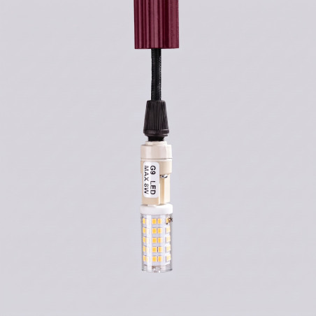 NOWOŚĆ Lampa wisząca ARCHE 1 burgundSL.2042 Sollux