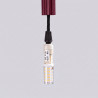 NOWOŚĆ Lampa wisząca ARCHE 1 burgundSL.2042 Sollux