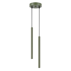 NOWOŚĆ Lampa wisząca ARCHE 2P zielona oliwkaSL.2049 Sollux