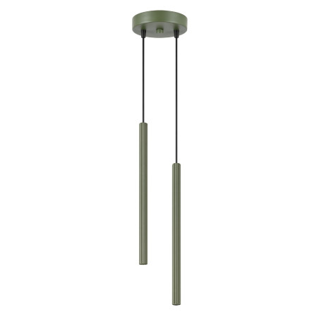 NOWOŚĆ Lampa wisząca ARCHE 2P zielona oliwkaSL.2049 Sollux