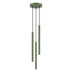 NOWOŚĆ Lampa wisząca ARCHE 3P zielona oliwkaSL.2050 Sollux