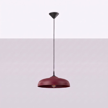NOWOŚĆ Lampa wisząca GINA burgundSL.2063 Sollux