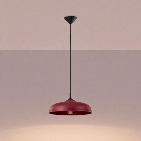 NOWOŚĆ Lampa wisząca GINA burgundSL.2063 Sollux