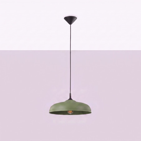 NOWOŚĆ Lampa wisząca GINA zielona oliwkaSL.2065 Sollux