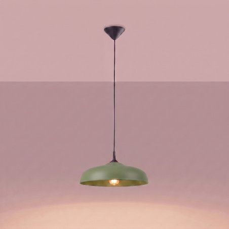 NOWOŚĆ Lampa wisząca GINA zielona oliwkaSL.2065 Sollux