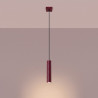 NOWOŚĆ Lampa wisząca LAGOS 1 burgundSL.2081 Sollux