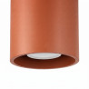 NOWOŚĆ Plafon ORBIS 1 ochra czerwonaSL.2093 Sollux