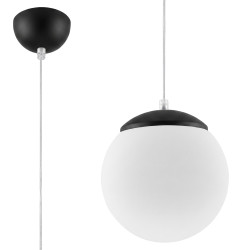 NOWOŚĆ Lampa wisząca UGO 20 czarnaSL.2210 Sollux