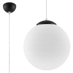 NOWOŚĆ Lampa wisząca UGO 40 czarnaSL.2212 Sollux