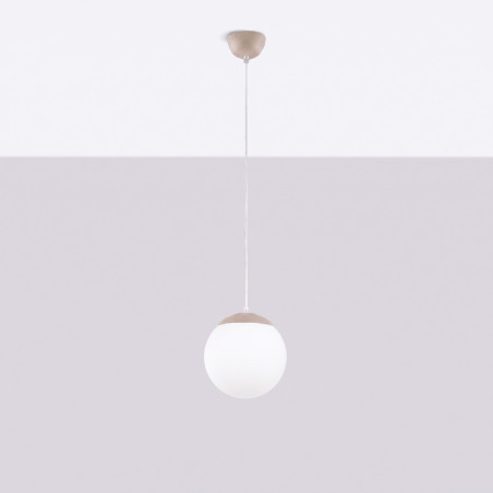 NOWOŚĆ Lampa wisząca UGO 20 taupeSL.2216 Sollux