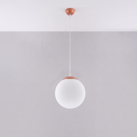 NOWOŚĆ Lampa wisząca UGO 30 ochra czerwonaSL.2220 Sollux