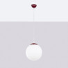 NOWOŚĆ Lampa wisząca UGO 30 burgundSL.2223 Sollux