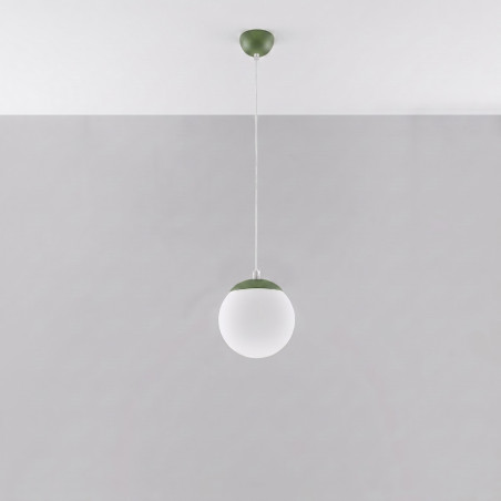 NOWOŚĆ Lampa wisząca UGO 20 zielona oliwkaSL.2228 Sollux