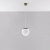 NOWOŚĆ Lampa wisząca UGO 20 zielona oliwkaSL.2228 Sollux