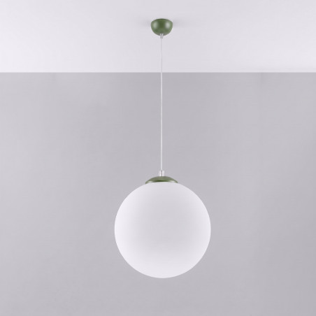 NOWOŚĆ Lampa wisząca UGO 40 zielona oliwkaSL.2230 Sollux