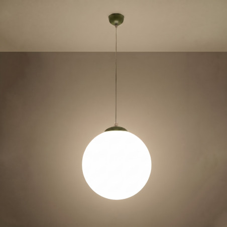 NOWOŚĆ Lampa wisząca UGO 40 zielona oliwkaSL.2230 Sollux