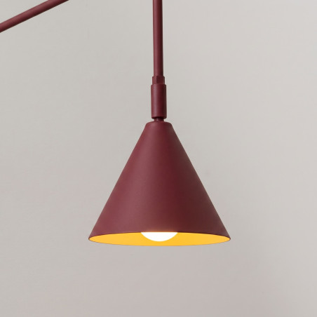 NOWOŚĆ Kinkiet NOX burgundSL.2289 Sollux