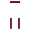 NOWOŚĆ Lampa wisząca KARBON 2 burgundSL.2301 Sollux