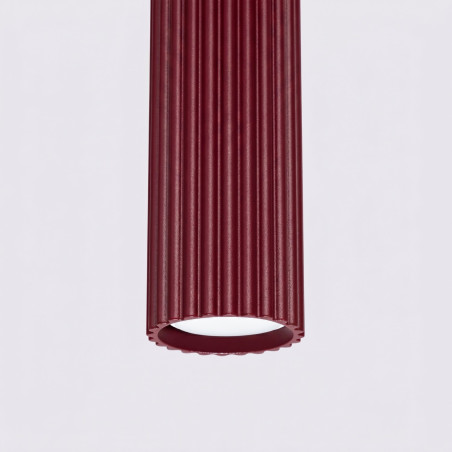 NOWOŚĆ Lampa wisząca KARBON 3L burgundSL.2302 Sollux
