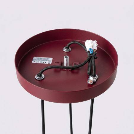 NOWOŚĆ Lampa wisząca KARBON 3P burgundSL.2303 Sollux