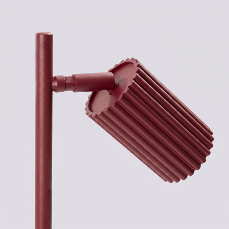 NOWOŚĆ Lampa biurkowa KARBON burgundSL.2305 Sollux