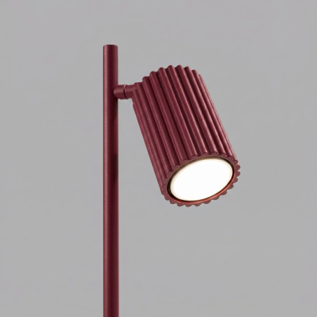 NOWOŚĆ Lampa biurkowa KARBON burgundSL.2305 Sollux