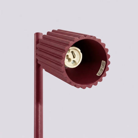 NOWOŚĆ Lampa biurkowa KARBON burgundSL.2305 Sollux
