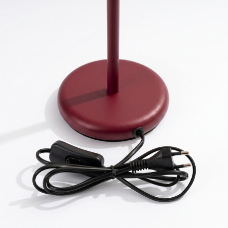 NOWOŚĆ Lampa biurkowa KARBON burgundSL.2305 Sollux