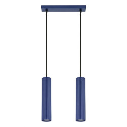 NOWOŚĆ Lampa wisząca KARBON 2 ultramarynaSL.2312 Sollux