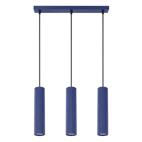 NOWOŚĆ Lampa wisząca KARBON 3L ultramarynaSL.2313 Sollux