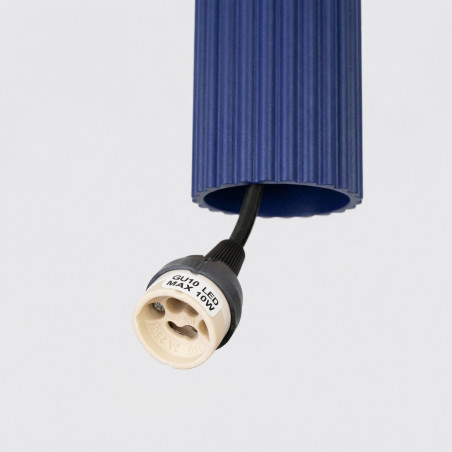 NOWOŚĆ Lampa wisząca KARBON 3L ultramarynaSL.2313 Sollux