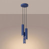 NOWOŚĆ Lampa wisząca KARBON 3P ultramarynaSL.2314 Sollux