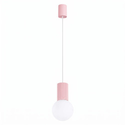 NOWOŚĆ Lampa wisząca HALO 1 różowaSL.2387 Sollux