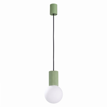 NOWOŚĆ Lampa wisząca HALO 1 szałwiowaSL.2390 Sollux