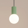 NOWOŚĆ Lampa wisząca HALO 1 szałwiowaSL.2390 Sollux