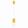 NOWOŚĆ Lampa wisząca HALO 1 żółtaSL.2393 Sollux