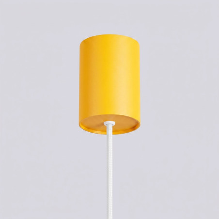 NOWOŚĆ Lampa wisząca HALO 1 żółtaSL.2393 Sollux
