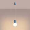 NOWOŚĆ Lampa wisząca HALO 1 błękitnaSL.2402 Sollux
