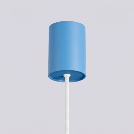 NOWOŚĆ Lampa wisząca HALO 1 błękitnaSL.2402 Sollux