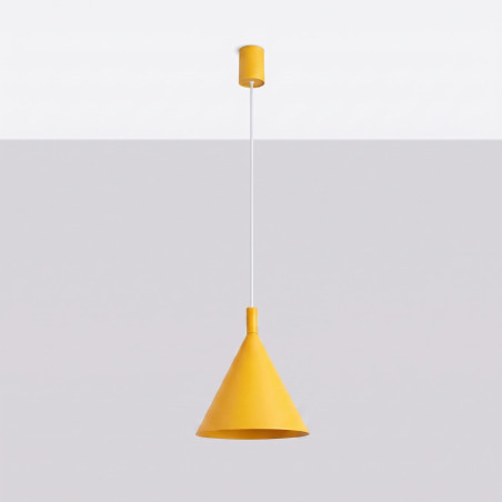NOWOŚĆ Lampa wisząca NOX 25 żółtaSL.2532 Sollux