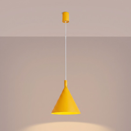 NOWOŚĆ Lampa wisząca NOX 25 żółtaSL.2532 Sollux