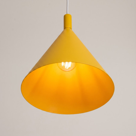 NOWOŚĆ Lampa wisząca NOX 25 żółtaSL.2532 Sollux