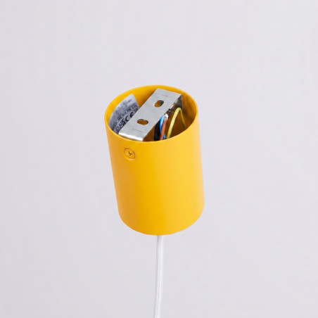 NOWOŚĆ Lampa wisząca NOX 25 żółtaSL.2532 Sollux