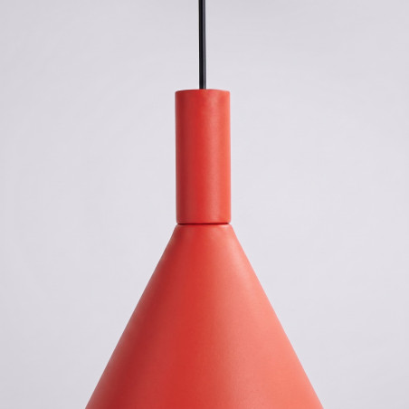 NOWOŚĆ Lampa wisząca NOX 25 czerwonaSL.2533 Sollux