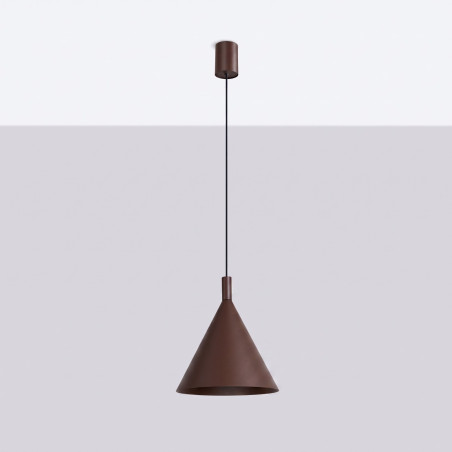 NOWOŚĆ Lampa wisząca NOX 25 brązowaSL.2534 Sollux