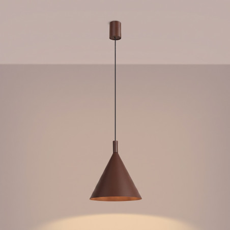 NOWOŚĆ Lampa wisząca NOX 25 brązowaSL.2534 Sollux